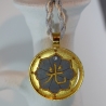Dekorative Feng Shui Glücksbringer Halskette mit Symbol Licht
