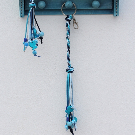 Maritimes Shabby Vintage Stil Schlüsselkästchen mit Delphinen