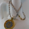 Dekorative Feng Shui Glücksbringer Halskette mit Symbol Licht