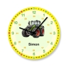 Wanduhr Traktor Lernuhr Jungen Kinderuhr personalisiert