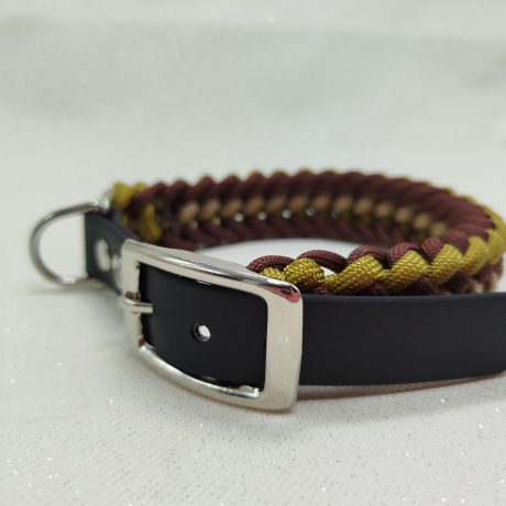 Hundehalsband aus Paracord von 31 bis 34 cm