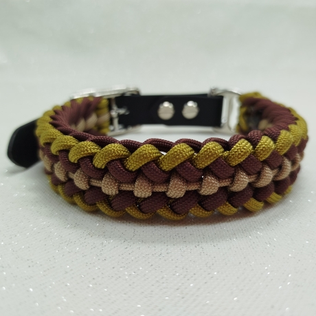Hundehalsband aus Paracord von 31 bis 34 cm