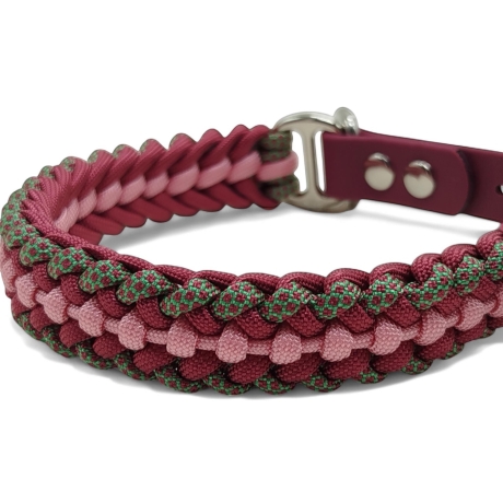 Hundehalsband aus Paracord von 31 bis 34 cm