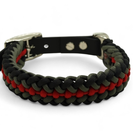 Hundehalsband aus Paracord von 31 bis 34 cm