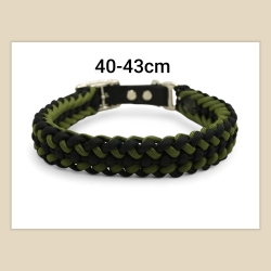 Hundehalsband Paracord von 40 bis 43 cm
