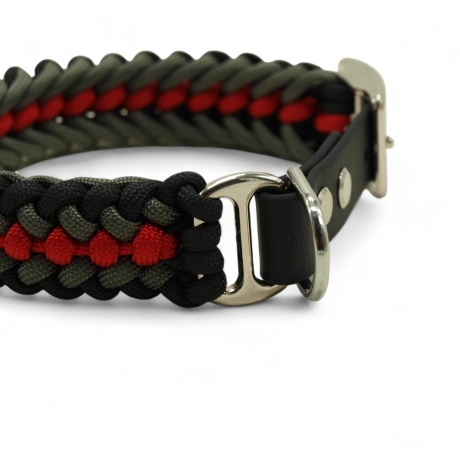 Hundehalsband aus Paracord von 31 bis 34 cm