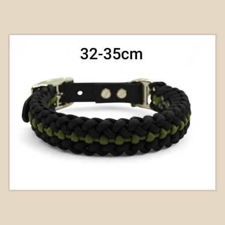 Hundehalsband aus Paracord in 32-35cm