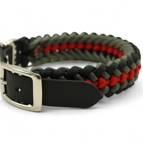 Hundehalsband aus Paracord von 31 bis 34 cm