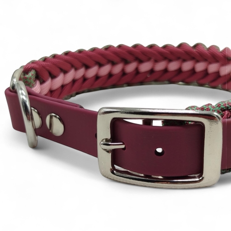 Hundehalsband aus Paracord von 31 bis 34 cm