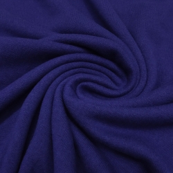 Stoff Strickstoff Merino Merinostrick Wolle uni royalblau blau