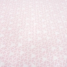Stoff Baumwolle Popeline Herzen weiß rosa Kleiderstoff