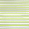 Stoff Baumwolle Jersey gestreift grün weiß grau silber Lurex