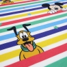 Stoff Baumwolle Jersey Disney Micky Maus Donald Goofy bunt