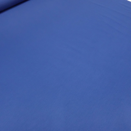 Stoff Sweatshirtstoff weiche Innenseite blau Kleiderstoff