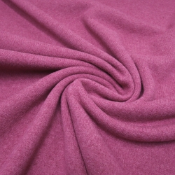 Stoff Strickstoff 100% Merino Merinostrick Wolle uni fuchsia