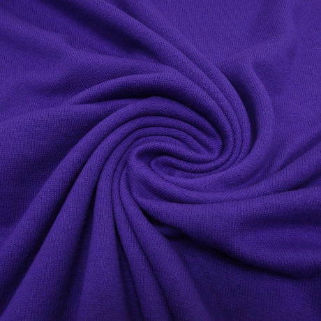 Stoff Strickstoff Merino Merinostrick Wolle uni violett lila