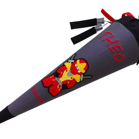 Schultüte Ninja mit Kissen