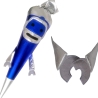 Schultüte Roboter magnetische Hände mit Kissen und Name bestickt 