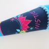 Schultüte Krone mit Kissen und Name bestickt 