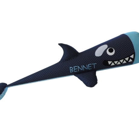Schultüte Orca Wal aus Stoff mit Name individuell bestickt,