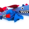 Schultüte und Geschwistertüte Drache mit Kissen und Name bestickt