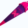 Schultüte Schmetterling mit Kissen mit Name bestickt