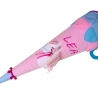 Schultüte Glitzer Einhorn mit Kissen und Name bestickt