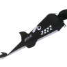 Schultüte Orca Wal aus Stoff mit Name individuell bestickt