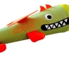 Schultüte Drache aus Stoff mit Kissen und Name bestickt