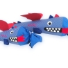 Schultüte und Geschwistertüte Drache mit Kissen und Name bestickt