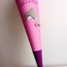 Schultüte Delfin mit Kissen und Name bestickt