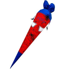 Schultüte Spider, Spinne, individualisiert mit Namen des Kindes