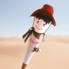 Schultüte Cowboy mit Kissen und Name bestickt