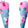 Schultüte kleine Fee und Schmetterlinge Kissen mit Namen bestickt