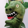 Schultüte Dino aus Stoff mit Kissen und Name bestickt