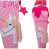Schultüte Glitzer Einhorn mit Kissen und Name bestickt