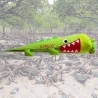 Schultüte Krokodil aus Stoff mit Kissen und Name 