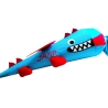 Schultüte Drache aus Stoff m. Kissen und Name bestickt