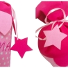 Schultüte Glitzer Einhorn mit Kissen und Name bestickt