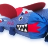 Schultüte und Geschwistertüte Drache mit Kissen und Name bestickt