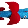 Schultüte Drache aus Stoff m. Kissen und Name bestickt
