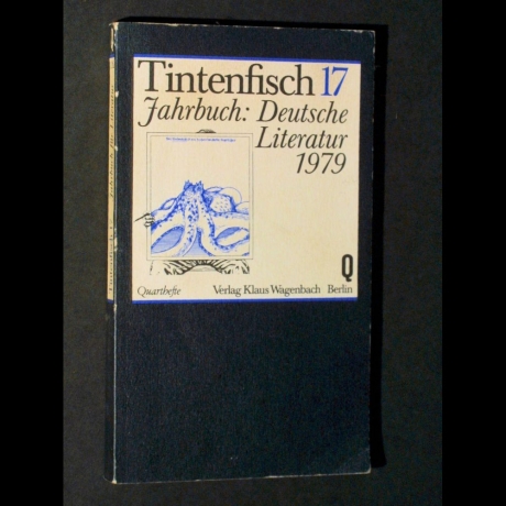 Michael Krüger - Tintenfisch 17 Jahrbuch: Deutsche Literatur 1979 - Buch