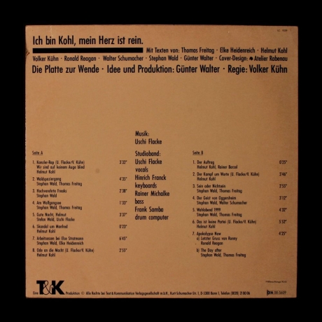 Various Artists - Ich bin Kohl, mein Herz ist rein. - Vinyl