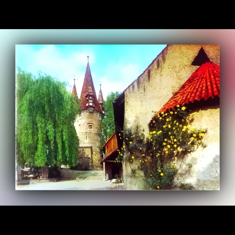 8990 Lindau im Bodensee - Diebsturm - Postkarte