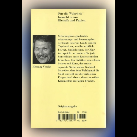 Henning Venske - Gerhard Schröders geheimesTagebuch - Buch