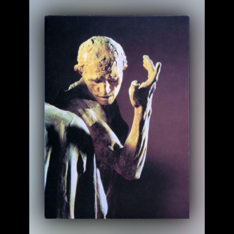 Auguste Rodin - Detai aus: Die Bürger von Calais - Postkarte