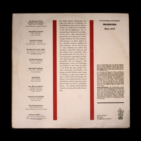 Helmut Qualtinger - Qualtinger - Vinyl