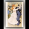 Pierre-Auguste Renoir - Tanz in Bougival (Suzanne Valdon und Paul Lhote) - Postkarte