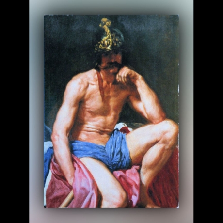Diego Velázquez - Mars (Detail) - Postkarte