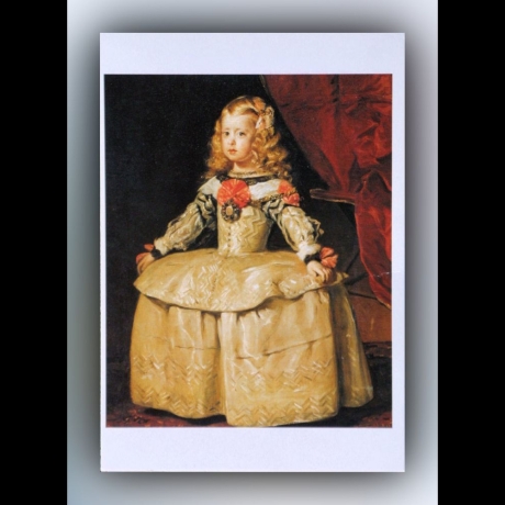 Diego Velázquez - Infantin Margarete - Postkarte